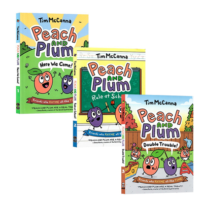 桃和李系列3册英文原版漫画