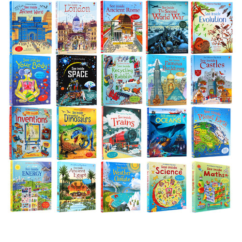 usborne出品精装英文原版绘本