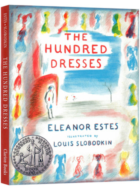 100条裙子英文原版小说 Hundred Dresses 纽伯瑞银奖儿童文学小说标杆读物课外兴趣阅读进口英语书籍 Houghton Mifflin 平装彩色版