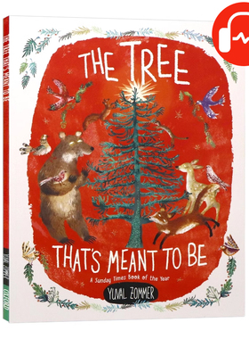 尤瓦尔佐默命中注定的树英文原版绘本 Tree That's Meant To Be 儿童故事图画书知名作者Yuval Zommer作品英国牛津大学出版社读物