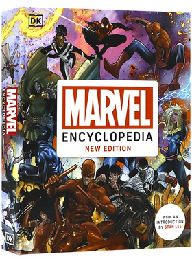 新版 DK漫威百科全书 复仇者联盟钢铁侠 Marvel Encyclopedia New Edition 英文原版精装漫威漫画设定集超级英雄图解百科