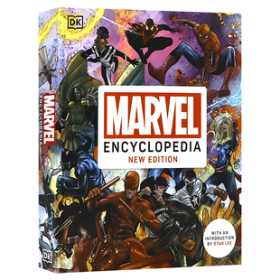 新版 DK漫威百科全书 复仇者联盟钢铁侠 Marvel Encyclopedia New Edition 英文原版精装漫威漫画设定集超级英雄图解百科