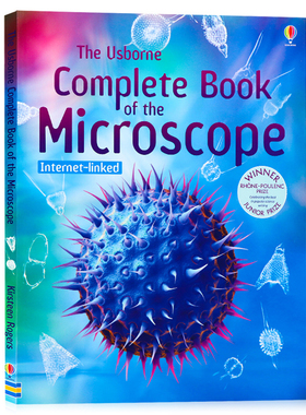 Usborne出品 显微镜全集 Complete Book of the Microscope 英文原版进口图书 微生物科普启蒙 生物科学学习参考书籍 全彩图解