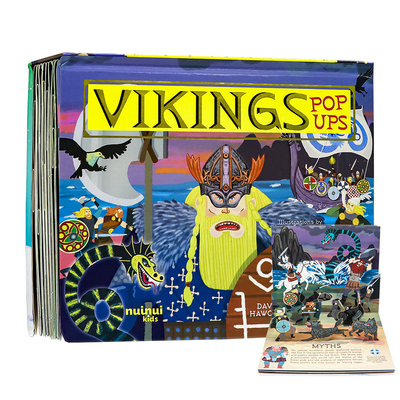 古文明系列维京人弹出式立体书