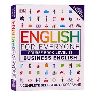 English Course Business Level2 Everyone Book 商务英语level2课本DK人人学英语英文原版 自学教材托福雅思用书 for