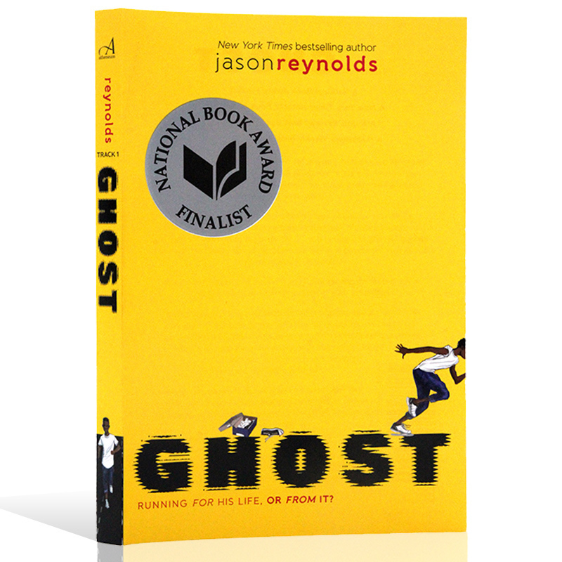 我的跑道英文原版小说 魂灵 Ghost 美国国家图书奖 平装 儿童文学 学生课外英语阅读  Jason Reynolds  纽约时报畅销作者 幽灵鬼魂