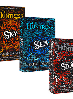 女猎手三部曲The Huntress Trilogy Sea Sky Storm 英文原版进口图书 儿童文学读物 励志成长小说 课外阅读故事书Sarah Driver