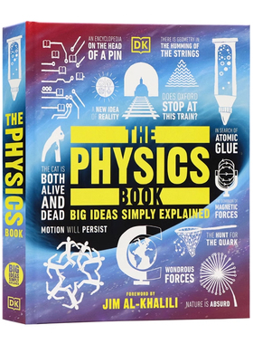 DK 物理百科 英文原版 The Physics Book: Big Ideas Simply Explained 物理学科普百科全书全彩图解精装大开人类的思想百科系列