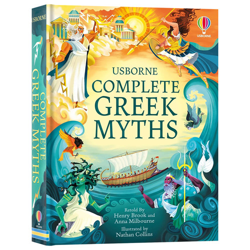 希腊神话英文原版绘本