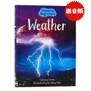 尤斯伯恩初学者系列天气 英文原版 Usborne Beginners Weather 天气天文学主题科普书 儿童科普绘本 少儿英语启蒙知识百科图画书