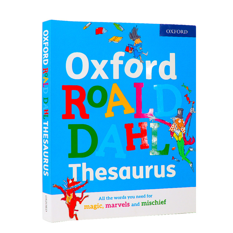 牛津罗尔德达尔同义词词典Oxford Roald Dahl Thesaurus 进口原版英语学习工具书 英文版英英字典英文原版书籍 牛津大学出版社