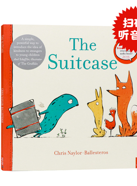 现货手提箱 英文原版 The Suitcase 进口儿童绘本故事书 凯特格林威奖 奥斯卡奖精品绘本 行李箱里藏着什么平装大开 3-6岁