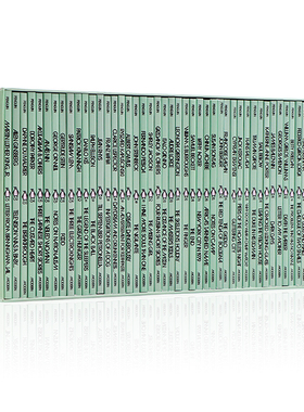 现货 企鹅现代经典小绿书礼盒套装49册 英文原版 Penguin Modern Boxset 二十世纪先锋之声 经典文学短篇小说读物Penguin Classics