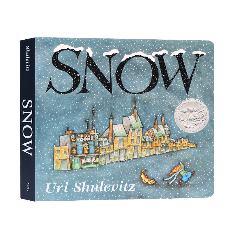 下雪了Snow英文原版绘本