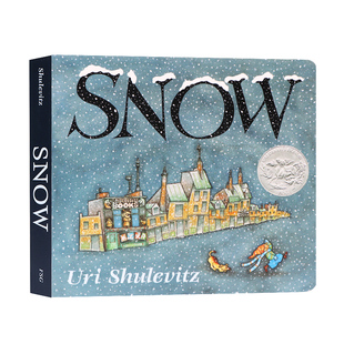 绘本 下雪了 阅读分级 Lexile 凯迪克银奖 Snow 正版 英语亲子互动 纸板书 儿童启蒙 睡前图画书籍读物 蓝思 340L 英文原版