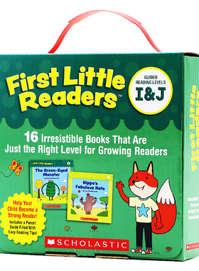 I and J小读者分级阅读绘本 英文原版 First Little Readers: Guided Reading Levels 学乐出品16本 4-8岁儿童少儿英语绘本
