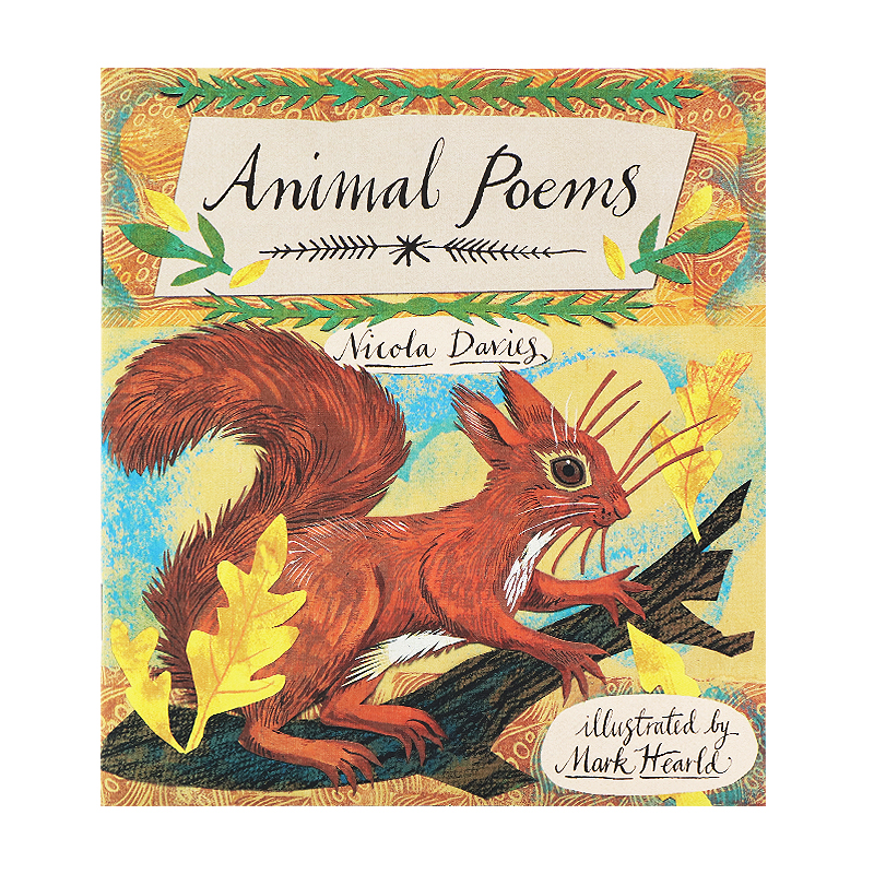 动物之诗英文原版动物植物绘本