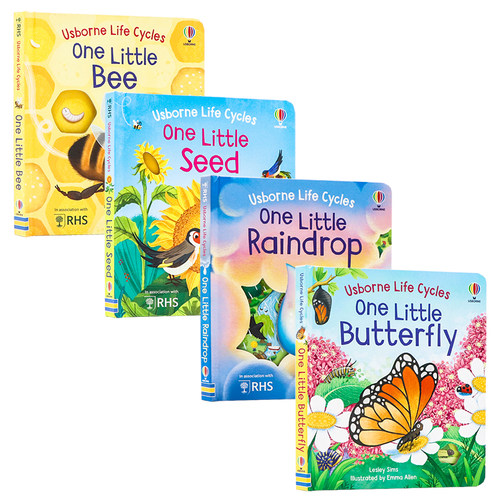 Usborne出品生命周期系列4册