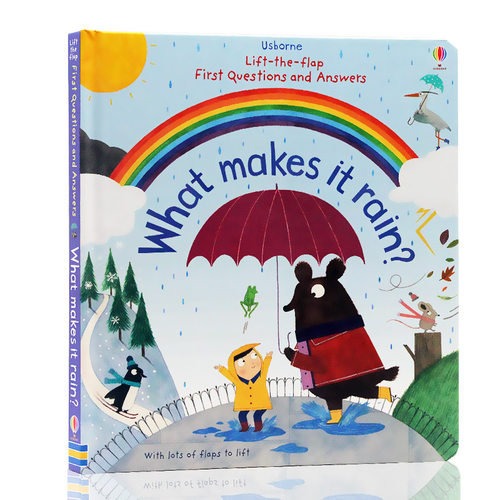 Usborne问与答翻翻书英文原版