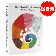 现货进口英文原版绘本The Mixed-Up Chameleon Board Book 拼拼凑凑的变色龙 廖彩杏书单 纸板书 Eric Carle 卡尔爷爷 儿童读本