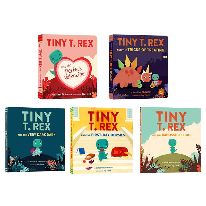 小恐龙的情人节英文原版绘本