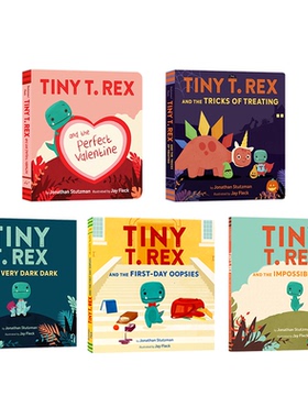 小恐龙的情人节英文原版绘本Tiny T. Rex and the Perfect Valentine亲子共读睡前故事书心理认知成长绘本进口英语书籍纸板书
