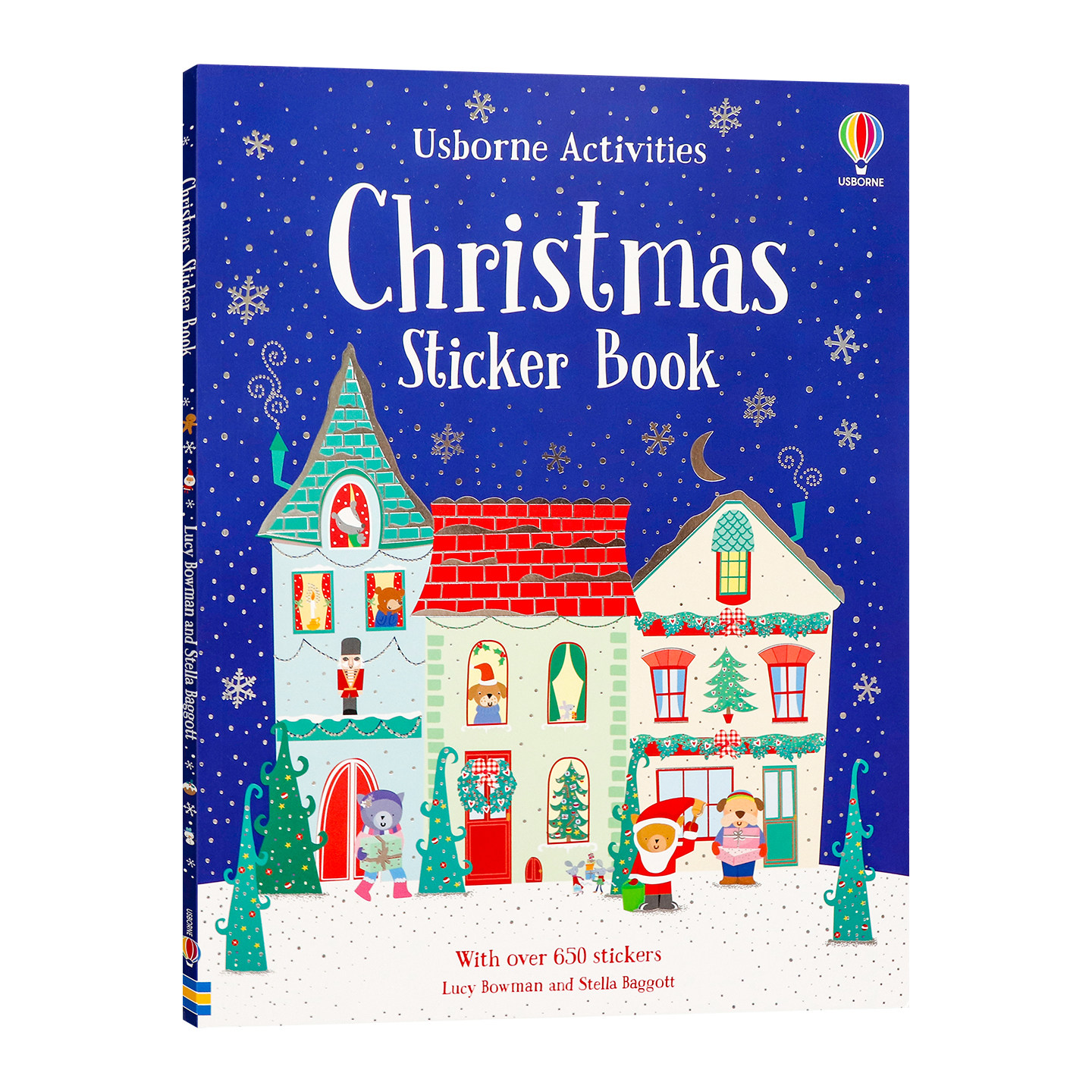 Usborne出品圣诞节贴纸书