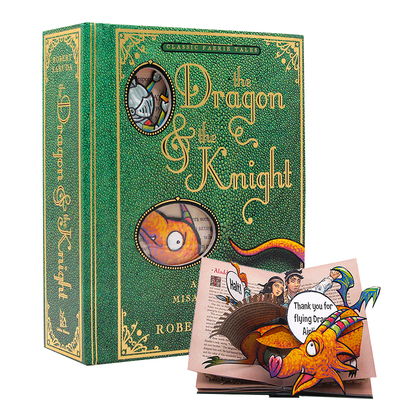 龙与骑士立体书英文原版