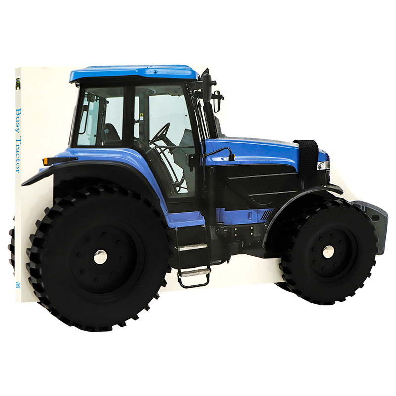 拖拉机造型书 英文原版绘本 Tractor 低幼儿童早教益智英语启蒙纸板书玩具书 超大仿真防滑模型车轮子 会转可跑趣味玩具图书籍,书籍/杂志/报纸,儿童读物原版书,淘宝优惠券,粉丝福利购,淘宝优惠卷