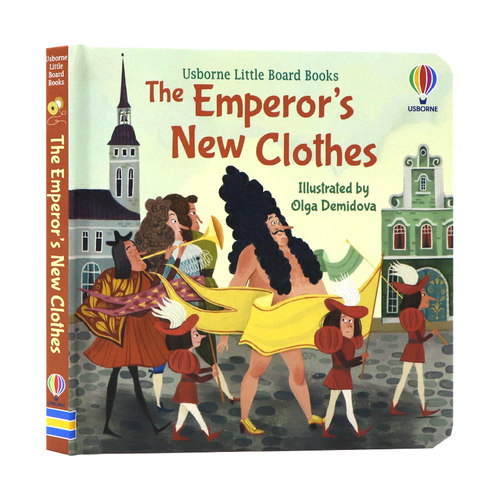 Usborne皇帝的新衣英文原版绘本