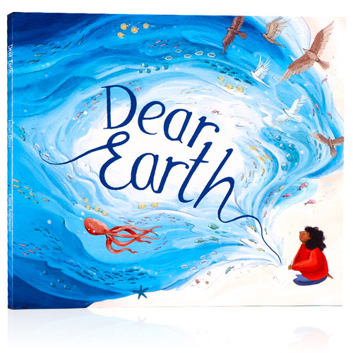 现货 亲爱的地球 英文原版绘本 Dear Earth 环保主题保护地球绘本图画书平装 儿童环保意识培养英语启蒙认知亲子互动 Isabel Otter