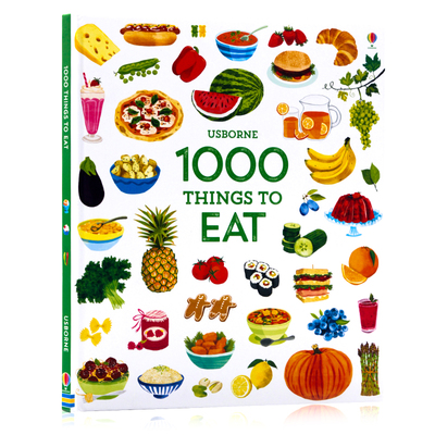 Usborne1000种食物英文原版