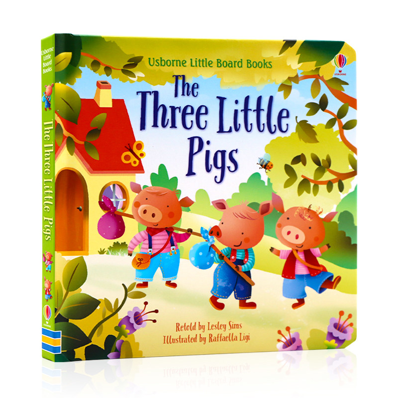 Usborne 三只小猪 英文原版绘本 The Three Little Pigs世界经典童话故事精装绘本纸板书睡前故事儿童早教启蒙亲子互动图画书3-6岁怎么样,好用不?