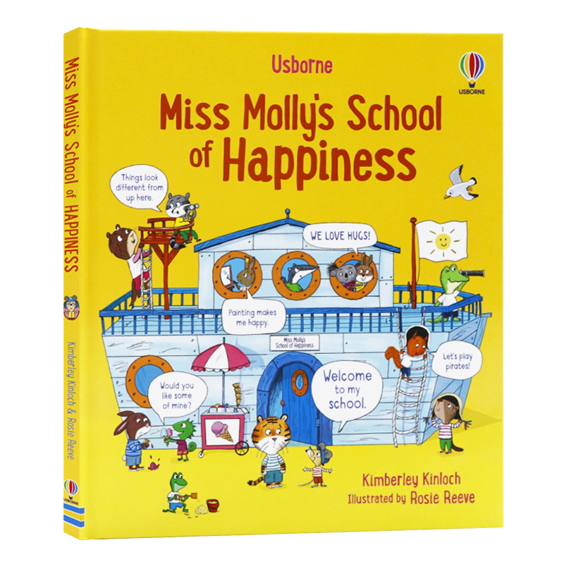 Usborne出品莫莉小姐的幸福学校