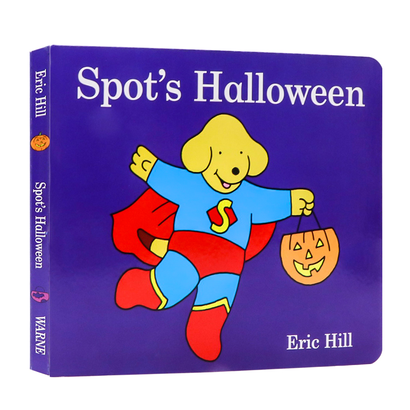 小玻的万圣节英文原版绘本