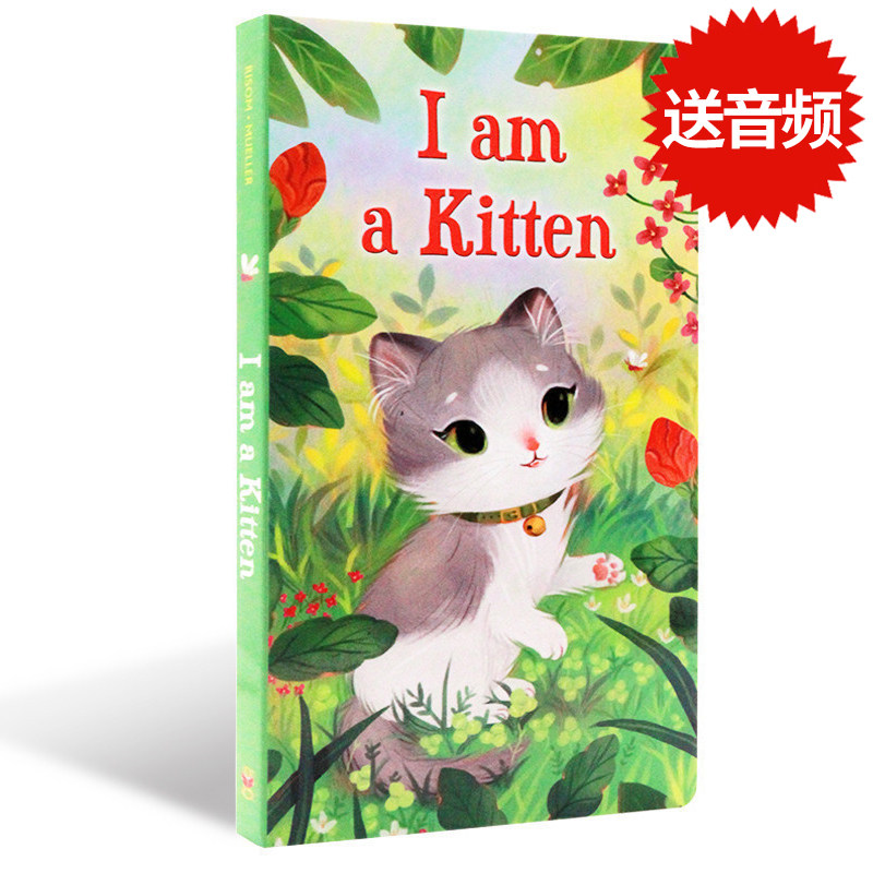 英文原版绘本I Am a Kitten 我是一只小猫  I am a bunny同系列名家 richard scarry 幼儿童早教纸板书 色彩丰富0-3岁启蒙英语阅读,书籍/杂志/报纸,儿童读物原版书,淘宝优惠券,粉丝福利购,淘宝优惠卷