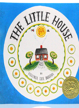 凯迪克金奖绘本小房子 The Little House 英文原版汪培珽第5阶段 幼儿童启蒙早教英语读物图画故事书 领略生命与自然之美亲子共读