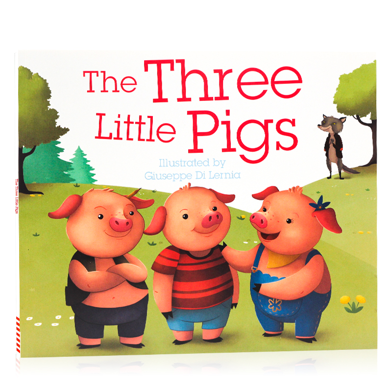 世界经典童话故事启蒙三只小猪 The Three