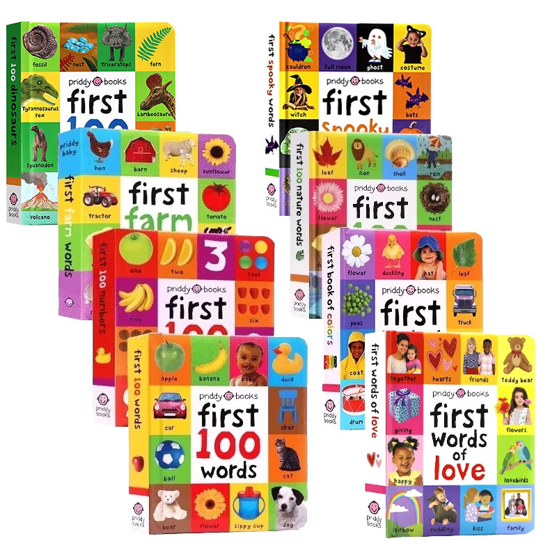 First100系列8册合售英文原版