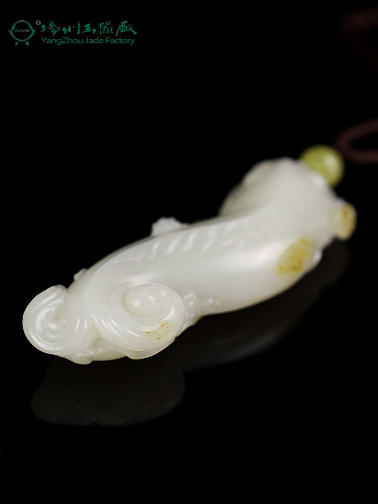 扬州玉器厂玉缘和田白玉籽