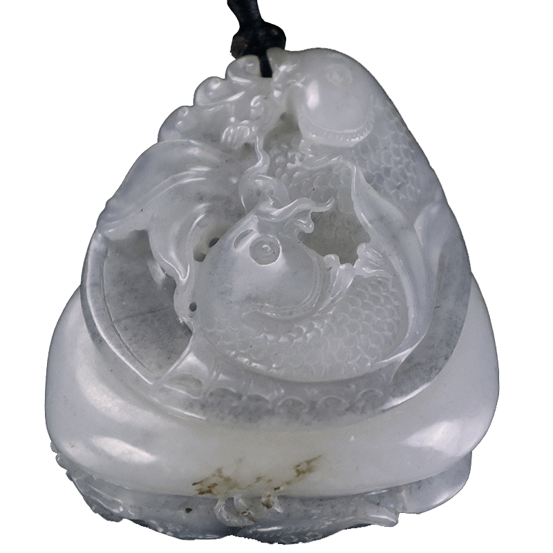 扬州玉器厂玉缘新疆青花籽