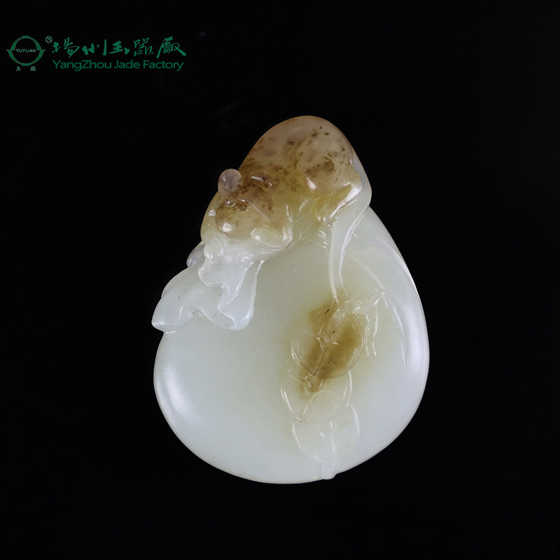 扬州玉器厂玉缘新疆糖白玉