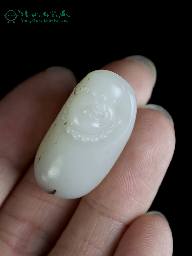 扬州玉器厂玉缘和田白玉籽