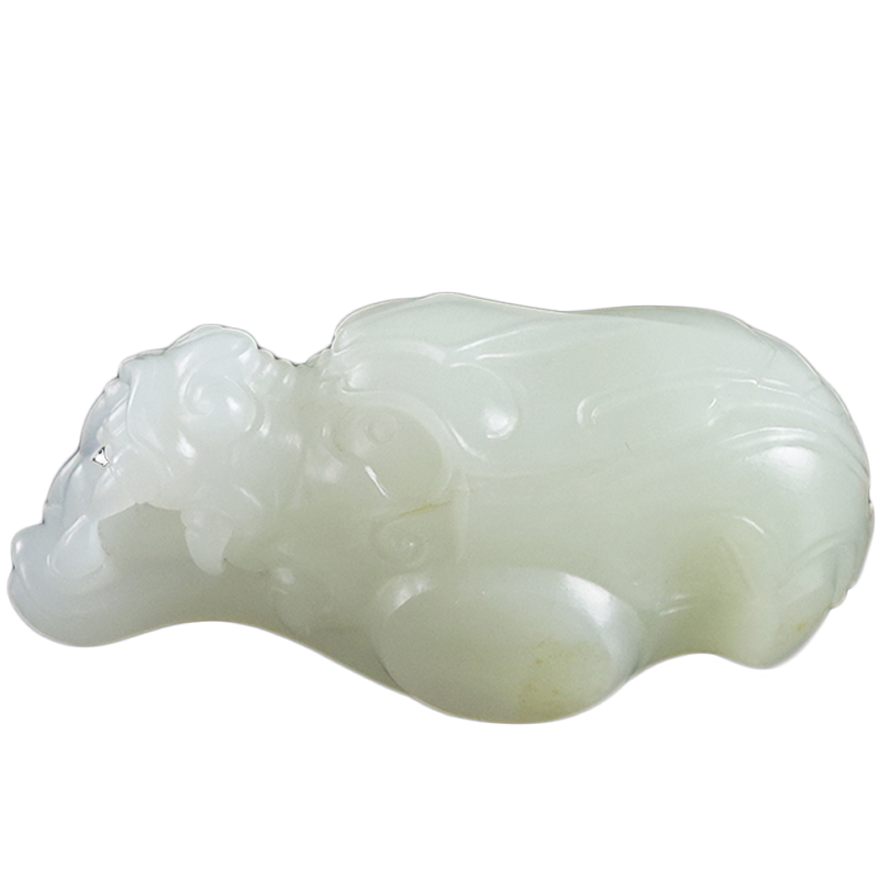 扬州玉器厂玉缘和田白玉籽