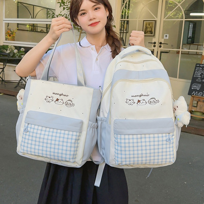 日系ins小清新书包初中女生
