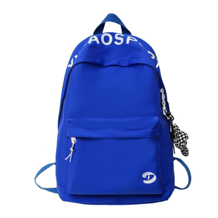 书包女日系简约大容量男士帆布背包大学生高中生双肩包潮牌旅行包