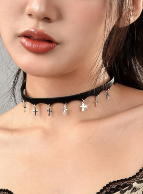 朋克饰品简约款项圈时尚潮流小众