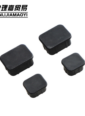 橡胶盖外饰改装件2/4门黑色橡胶塞盖适用于福特Bronco21-22 4pcs