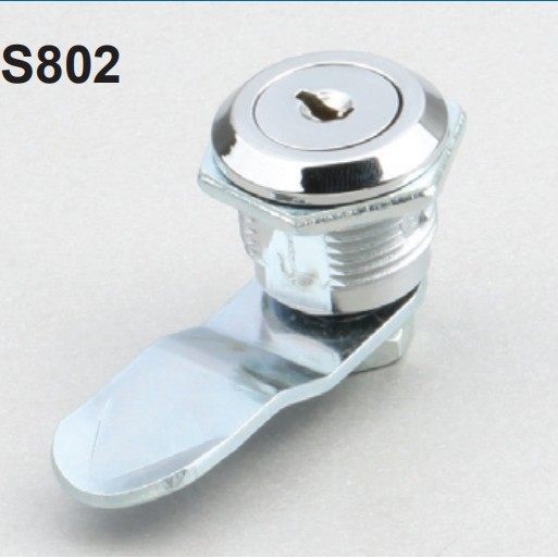 工业柜门锁圆柱锁回转直角锁电气