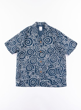 NIAOTU出品 22aw夏威夷短袖唐草衬衫宽松休闲衬衣 非 visvim dcdt